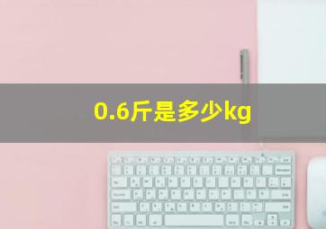 0.6斤是多少kg