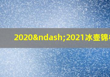 2020–2021冰壶锦标赛