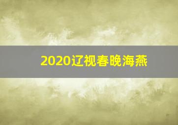 2020辽视春晚海燕