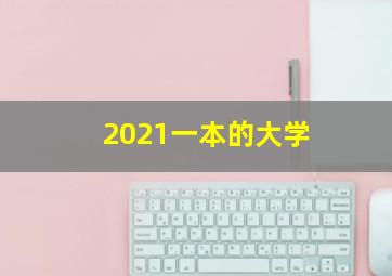 2021一本的大学