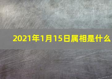 2021年1月15日属相是什么