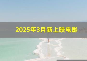 2025年3月新上映电影