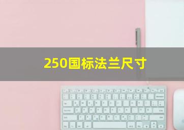 250国标法兰尺寸