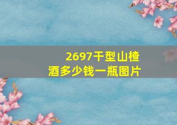 2697干型山楂酒多少钱一瓶图片