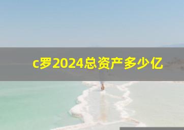 c罗2024总资产多少亿