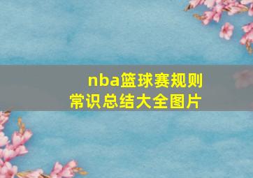 nba篮球赛规则常识总结大全图片