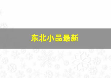 东北小品最新