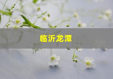 临沂龙潭