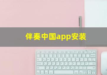 伴奏中国app安装