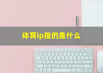 体育ip指的是什么