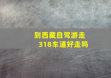 到西藏自驾游走318车道好走吗