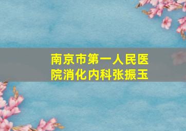 南京市第一人民医院消化内科张振玉