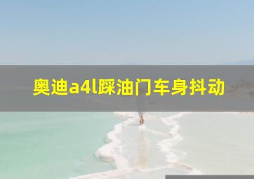 奥迪a4l踩油门车身抖动