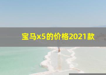 宝马x5的价格2021款