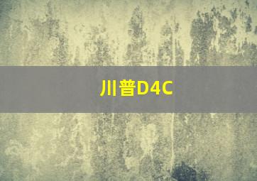 川普D4C