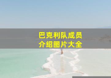 巴克利队成员介绍图片大全