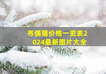 布偶猫价格一览表2024最新图片大全