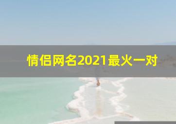 情侣网名2021最火一对