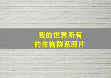 我的世界所有的生物群系图片