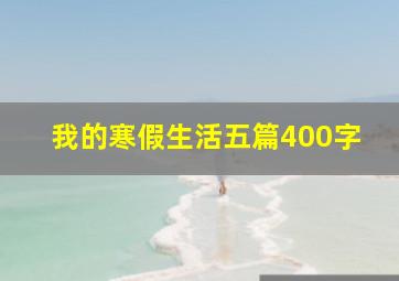 我的寒假生活五篇400字