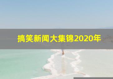 搞笑新闻大集锦2020年