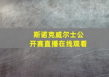 斯诺克威尔士公开赛直播在线观看