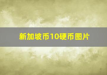 新加坡币10硬币图片