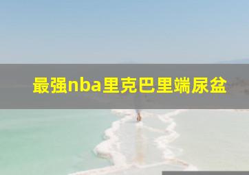 最强nba里克巴里端尿盆