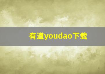 有道youdao下载