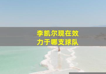 李凯尔现在效力于哪支球队