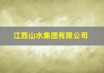 江西山水集团有限公司