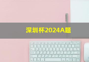 深圳杯2024A题