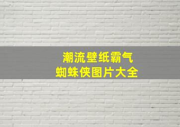 潮流壁纸霸气蜘蛛侠图片大全