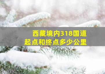 西藏境内318国道起点和终点多少公里