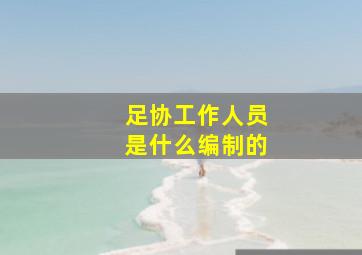 足协工作人员是什么编制的