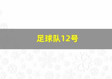 足球队12号