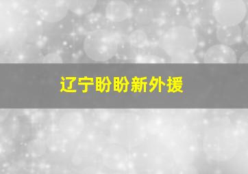 辽宁盼盼新外援