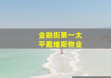 金融街第一太平戴维斯物业