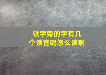 铁字旁的字有几个读音呢怎么读啊