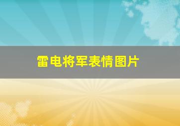 雷电将军表情图片