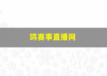 鸽赛事直播网