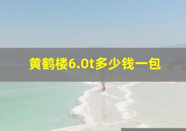 黄鹤楼6.0t多少钱一包