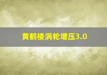 黄鹤楼涡轮增压3.0