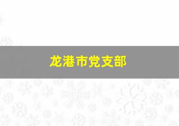 龙港市党支部